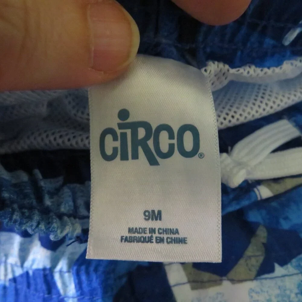 Baby Swim Trunks Sharks Circo 9mts 100% Polyester UV Protection